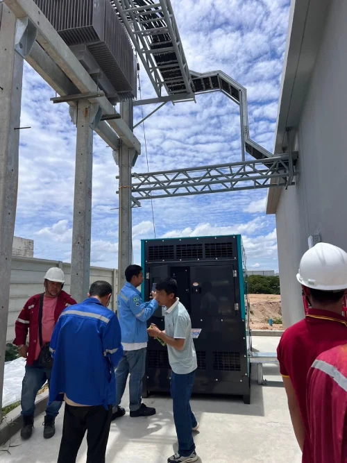 ติดตั้งเครื่องปั่นไฟ Generator installation