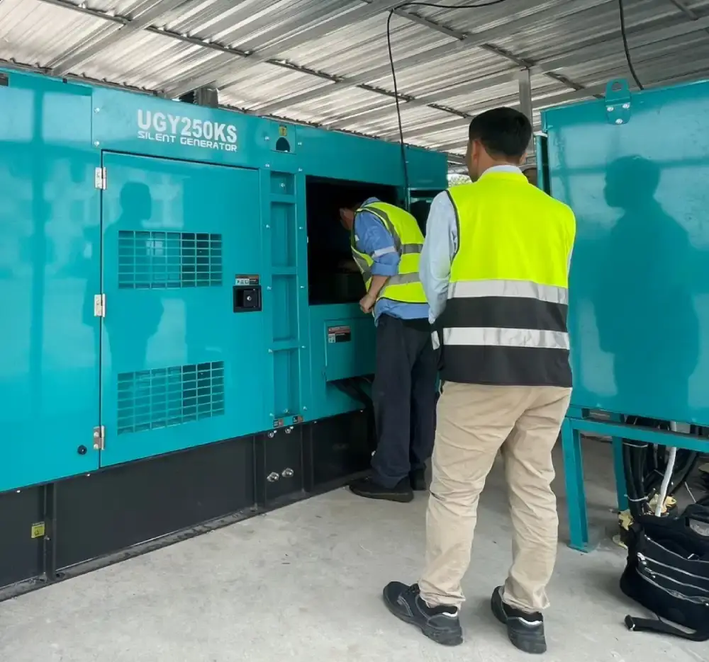 บริการติดตั้งเครื่องปั่นไฟ ติดตั้งเครื่องกำเนิดไฟฟ้า Generator Installation Service